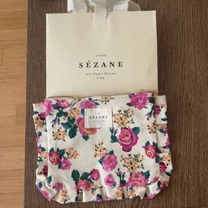 Sezane cotton pouch - NEW